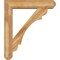 Ekena Millwork Olympic Craftsman Rough Sawn Bracket w/ Offset Brace, Western Red Cedar, 8"W x 38"D x 44"H BKT0806X38X44OLY04RWR - alternate 4